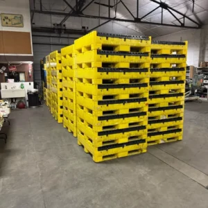 48x45x25 Gaylord Collapsible Bulk Shipping Pallet Containers Bins