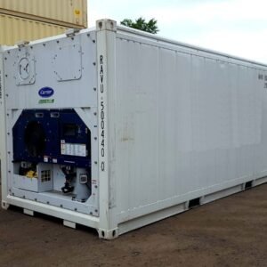 20ft Used Refrigeration Container – Cargo Worthy – White