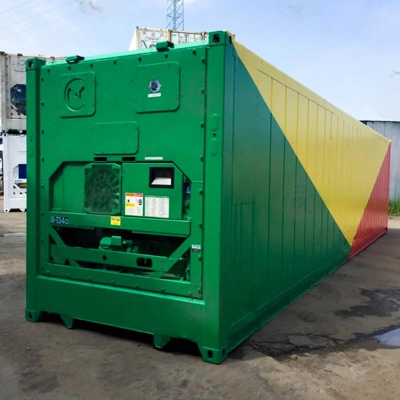 40ft High Cube Used Reefer Container — Cargo Worthy